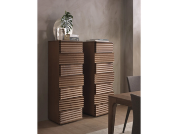 TIFFANY - Wood fibre chest of drawers by Pacini & Cappellini - view 2